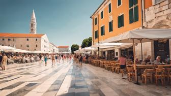 Zadar Sehenswürdigkeiten: Entdecken Sie die Highlights der kroatischen Küstenstadt